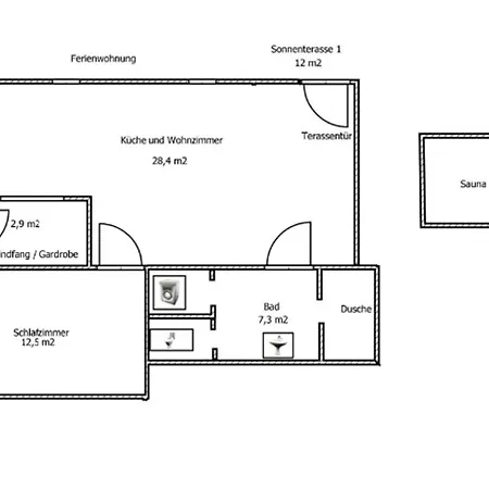 Appartement Gulfhaus, Mit Sauna Und Grossem Garten Apen
